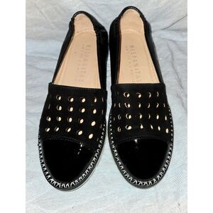 Hispanitas "Maiko" Suede and Leather Loafers Flats Euro Size 38 US Size 7.5